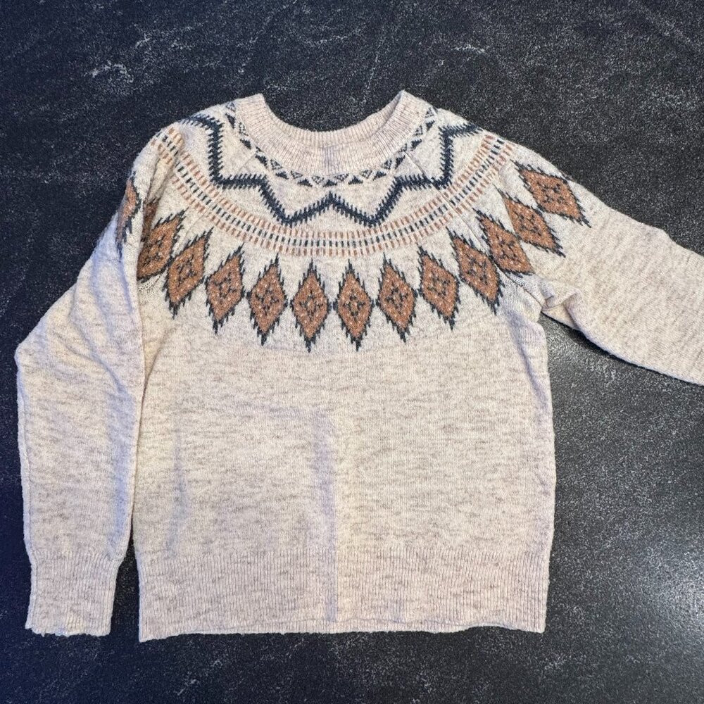 Croft & Barrow Tan Sweater, M